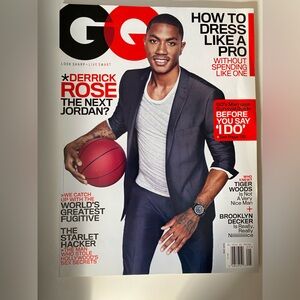 GQ Magazine - Derrick Rose, May 2012